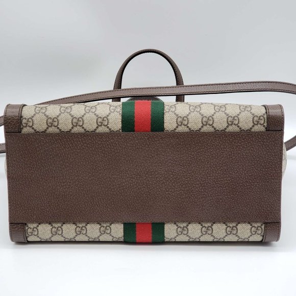 100% Authentic Gucci GG Ophidia Medium Supreme Handbag and Shoulder Bag - Picture 8 of 16